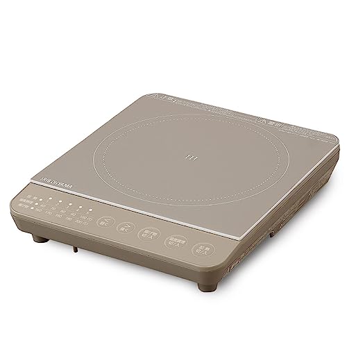 アイリスオーヤマ IHコンロ 1口 IHクッキングヒーター 1000W 卓上 デザイン...