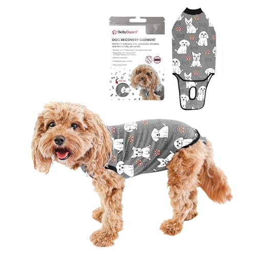 BellyGuard Dog Surgery Recovery Suit Post-Op Dog Recovery Suit for Female Spay & Male Neuter Comfy Onesie for Pets Surgical Body Cover for Canine Healing Support
