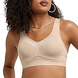 Champion womens Motion Control Underwire Sports Bra, Paris Nude, 40DD US