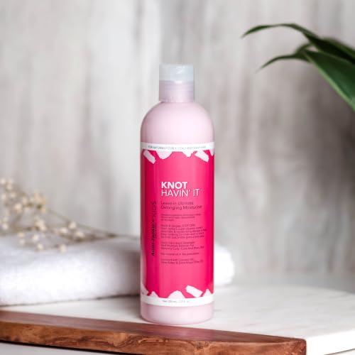 Aunt Jackie's Kids Knot Havin' It Leave-In Ultimate Detangling Hair Moisturizer for Naturally Curly, Coily and Wavy Hair, 12 oz - Image 5