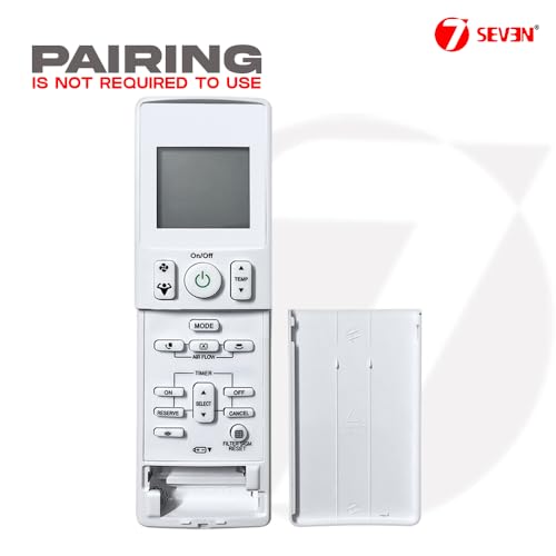 Image of 7SEVEN Compatible with Daikin AC Remote Control Model 169B Suitable for 1 1.5 2 Ton Split and Window Air Conditioner - Match Each Key by Key Exactly with Existing Remote Function