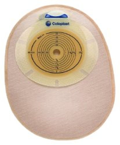 COLOPLAST Ostomy Pouch SenSura One-Piece System 3/8 to 3" Stoma Closed End NonConvex, Trim To Fit (#15480, Sold Per Box)