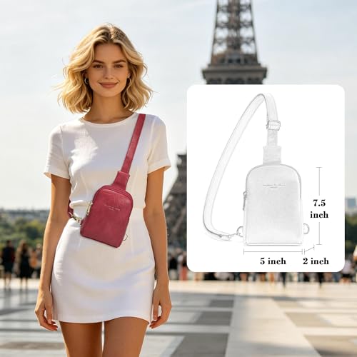 Image of INICAT Lightweight Small Crossbody Sling Bag for Women | Mini Travel Purse,Multi-pocket with Card Slots,Durable Vegan Leather,Everyday Carry