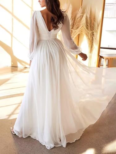 Simple Short Wedding Dresses for Bride 2025 Tulle Lace Applique Engagement Elopement Bridal Shower Dress for Women2