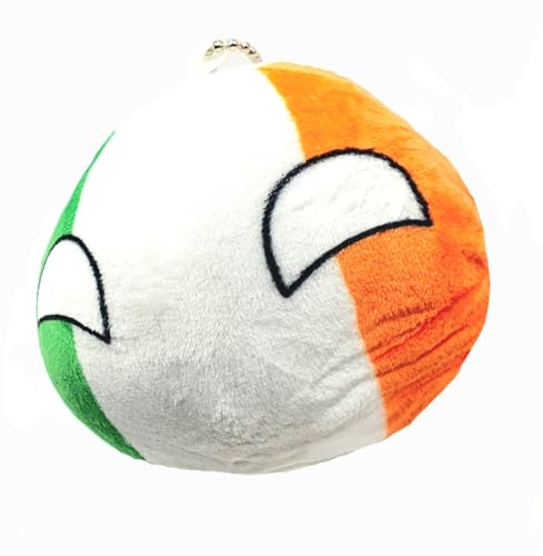 SNS Components Ireland Irish Eire 10cm Countryballs Country Ball Cute EU Flag Cuddly Meme Ball Toy Gift
