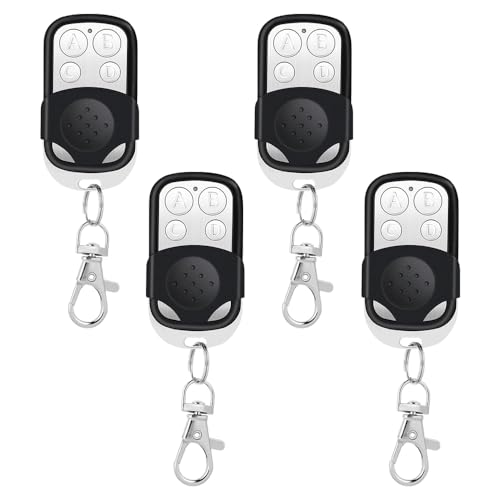 UQTUKO mando garaje universal, 4 piezas 433 MHz Mando a...