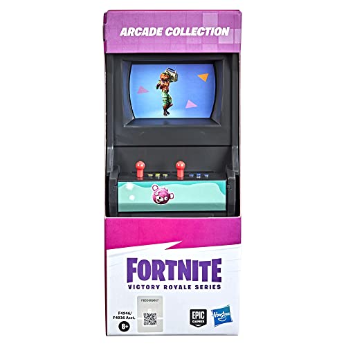 Hasbro Fortnite Victory Royale Series Arcade Collection - Máquina de Arcade Rosa con Accesorios - A Partir de 8 años, F4946