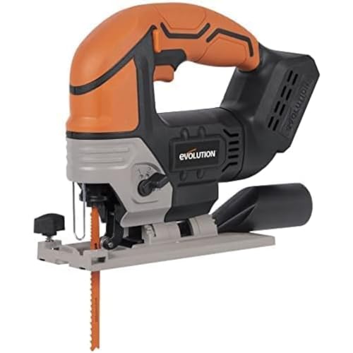 Evolution Power Tools R90JGS-Li Cordless Jigsaw and Extra 5 Blades Bundle