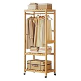 Cet organisateur de garde-robe est conçu pour une installation sans tracas et peut être rapidement assemblé ou démonté sans avoir besoin d'outils. Son design léger et portable le rend facile à déplacer chaque fois que nécessaire.