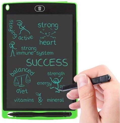 Urban Horizon 8.5 Inch LCD Writing Digital Tablet Notepad Graphics Pen Battery Free Cordless Digital Slate Portable E Writer Drawing Educational Tablet Notepad Toys for Kids (Multicolour)