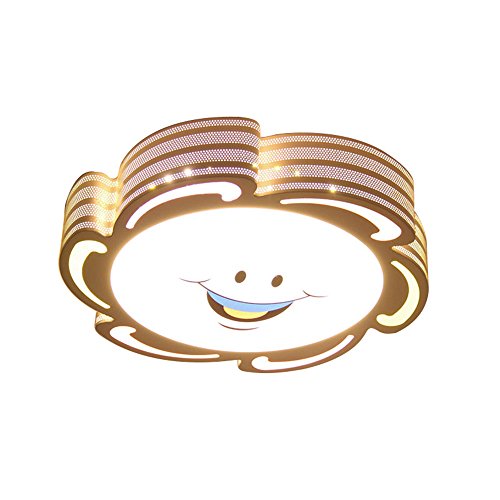 Preisvergleich Produktbild Larsure led - augen - kinder deckenleuchten, sonne, 50 x 50 cm