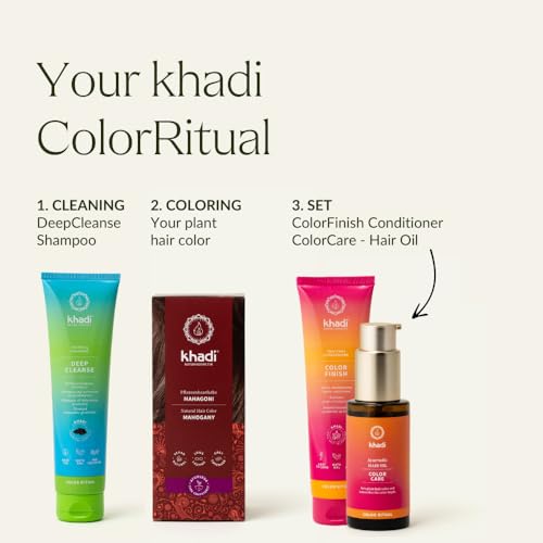 Khadi color natural para cabello mahogany 3.5 oz miniatura 6