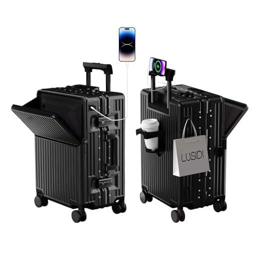 AIWEINY 20-Inch Lightweight Hard Shell Luggage