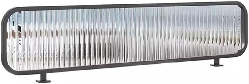 Cloison de comptoir noire 90x35 cm pour séparer les tables de restaurant