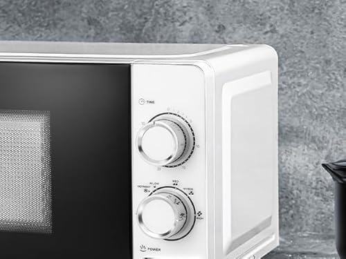 فرن ميكروويف مع شاشة رقمية سهلة اعادة التسخين من جيباس 20 لتر 1100 واط GMO1899-20LS-BL اسود