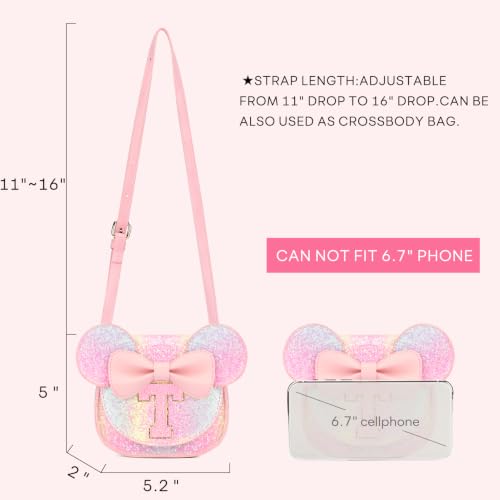 Image of mibasies Toddler Purse Gifts for Girls: 3 Year Old Girl Gifts, Girl Toys Purse Set