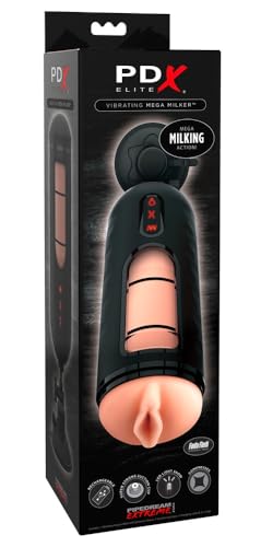 Pipedream - PDX Elite RD525 Masturbateur Vibrant Méga Milker Flesh Blanc