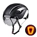 HLR Fahrradhelm Fahrradhelm, mit Rücklicht Abnehmbare Magnetbrille, Straßen-Gebirgsfahrrad Fahrradhelme mit veränderbarer Länge for Erwachsene Männer Frauen (Color : C, Size : 58-63cm)