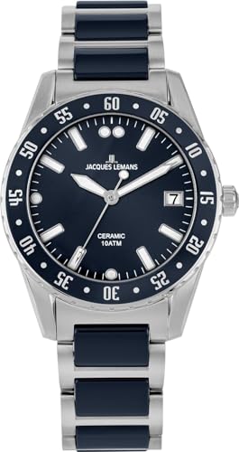 Montre femme Jacques Lemans Liverpool 42-12B en acier argenté