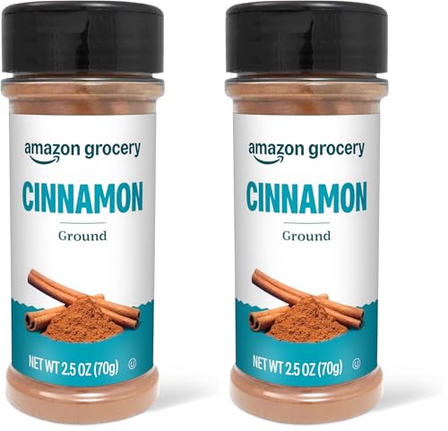 Image of Amazon Grocery, Ground Cinnamon, 2.5 Oz (Pack of 2)