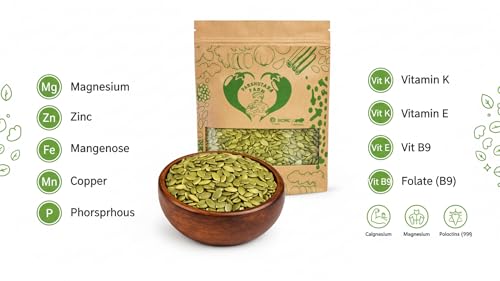 Image of arshutara Farm Pumpkin Seeds 50g | 100% Natural & Raw Kaddu Beej | High Protein, Fiber & Healthy Fats | Superfood Snack for Eating