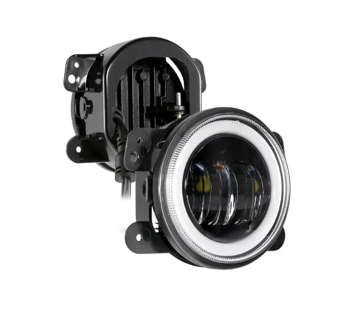 Phare antibrouillard LED tout-terrain pour affronter la nuit en Jeep Wrangler et Cherokee