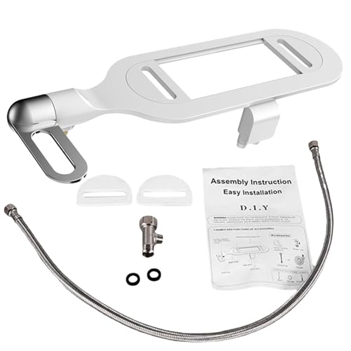 Smart WC Bidet Paporyer   Jets De Presión De Agua Ajustables, Higiénico De Limpieza De La Venta | Trampa De Baño De Instalación Fácil De Instalación, Limpiador De Agua Dulce No