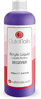 Acrylic Liquid Beginner 1000ml - Monomere für Acrylnägel | Langsames Trocknen - ideale Mitte für Anfänger | Outlet Nails