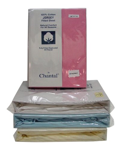 Bunk Bed Cotton Jersey Fitted Sheet - Pink