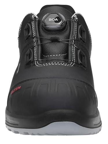 ELTEN Reaction XXT Pro BOA Low ESD S3S, Chaussures de sécurité pour Hommes, légères, Embout en Plastique, matière supérieure : Cuir, Doublure intérieure : Textile (Respirant), Taille 43 – vue 4
