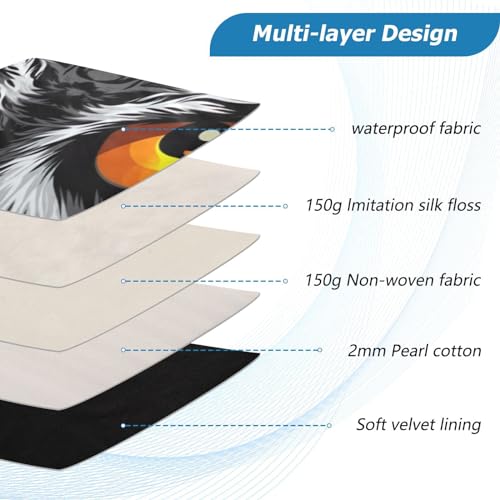 Funda para portátiles de 13-14 pulgadas Owl Eyes miniatura 4