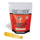 Craft A Brew - Potassium Sorbate - 2oz - Food Grade Stabilizer for Wine, Cider, Mead - Backsweetening - Ingredients for Home Brewing - Mead & Wine Making Supplies - Yields 20+ Gallons