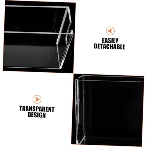 Boîte acrylique transparente pour poignée de jeu et rangement