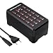 Produktbild USB-Ladestation, 20 Ports 100W/20A Ladegerät Mehrfach, Desktop-Ladestation kompatibel mit iPhone 14/15/16, Samsung Galaxy S23/S24/S25, Google Pixel,Tablets und andere USB-Geräte