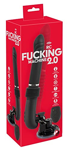 You2Toys RC F-Machine 2.0 - starke Maschine, mit 7 Vibations- und 3 Stoßmodi, in Schwarz | 1er Pack