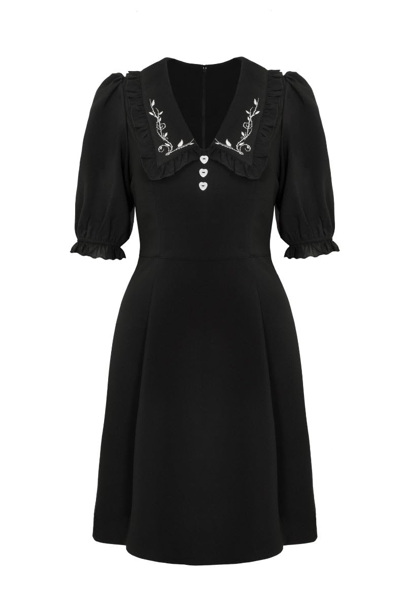 Hell Bunny Vina Dress Black