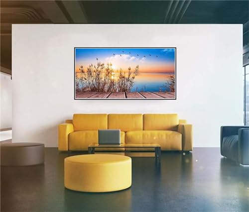 Broderie diamant grand format 70x140cm de qualité supérieure