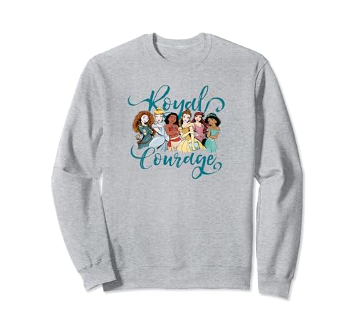 Sweatshirt Disney Princess Group Shot pour femme avec le motif exclusif Royal Courage