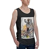 Zoom IMG-1 fjwslch carino zebra acquerello uomo