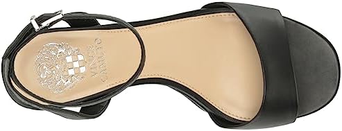 Vince Camuto Women's Pendreya Platform Sandal Wedge, Black, 12 | Image 4