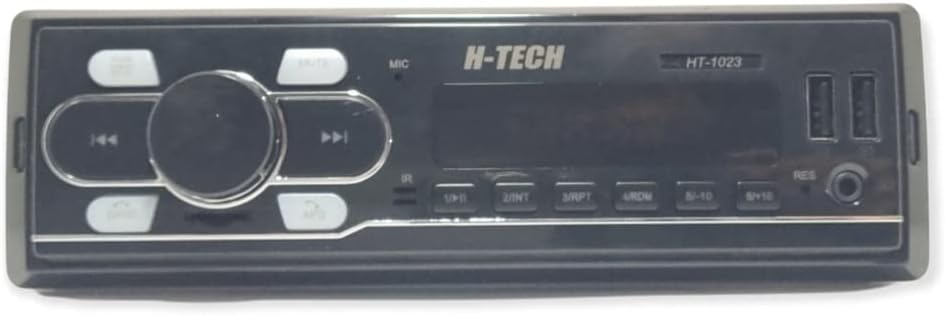 H-Tech HT-1023 Car Stereo Front Panel Controls