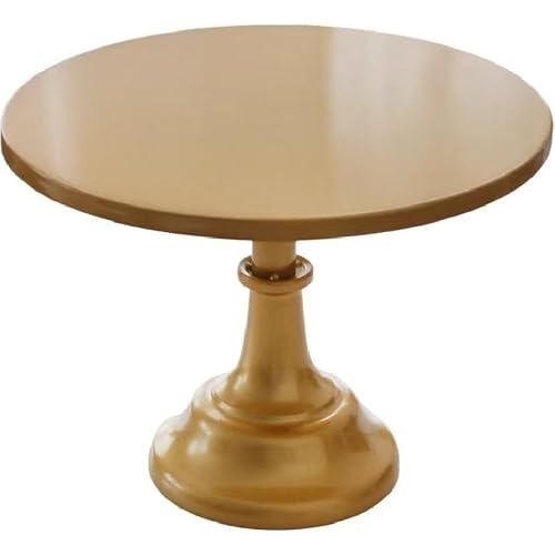 SUWOOPH Cake Dessert Display Stand, Serving Tray for Afternoon Tea(Gold,22x30cm)