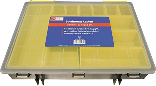 Preisvergleich Produktbild Universal US811636 Sortimentskasten, gelb