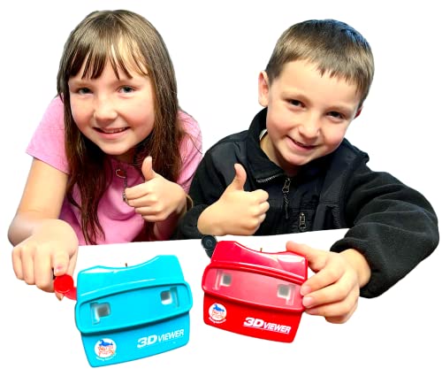 WARM FUZZY Toys 3D Viewfinder (Space) - Viewfinder for Kids & Adults, Classic Toys, Slide Viewer, 3D Reel Viewer, Retro, Vintage Toys with 3 Reels - Contains 21 High Definition 3D Images by WARM FUZZY - Image 2