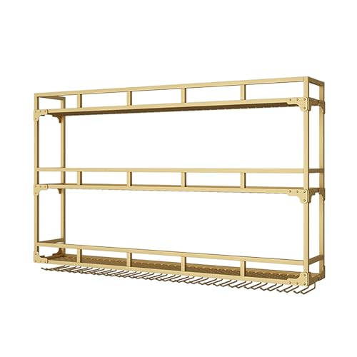 Étagère de rangement flottante pour bar et salon design avec LED