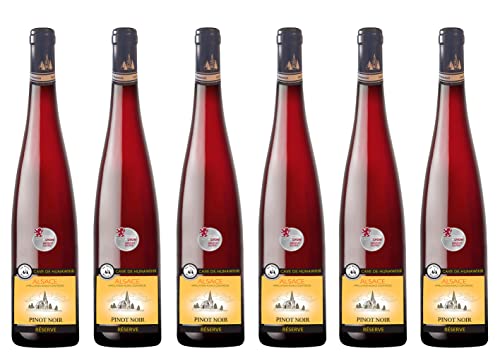 HUNAWIHR Pinot Noir Prestige Vin Rouge Sec AOP Alsace 75cl - Lot de 6 Cover