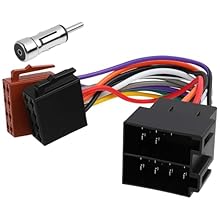 Easy Installation: Featuring a 16-pin adapter to socket extension and adapter to DIN converter, this set provide a smooth connection to your vehicle, particularly those with factory-installed adapter radio interfaces Flexible Design: The radio adapte...