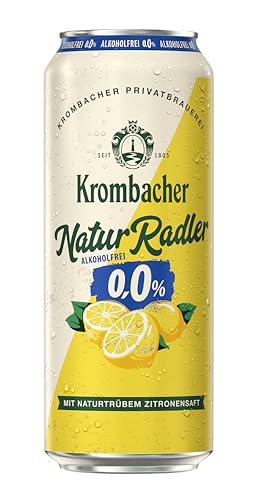 Krombacher Natur Radler o,0% Alkoholfrei Dose (24 x 0,5 l)