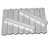 Faruxue 200g Steel Plates for Weighted Vest, Stainless Steel Load-Bearing Steel Plate, Strength Training Weight Steel Plate Adjustable Round Head Rustproof for Loading Leg Guards Weighted Vest(10 Pcs)