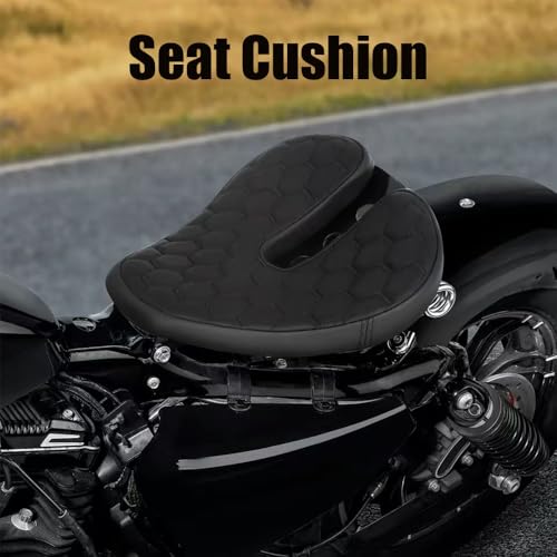 Asiento Sportster XL 1200 contra el dolor lumbar compatible con modelos 883 2